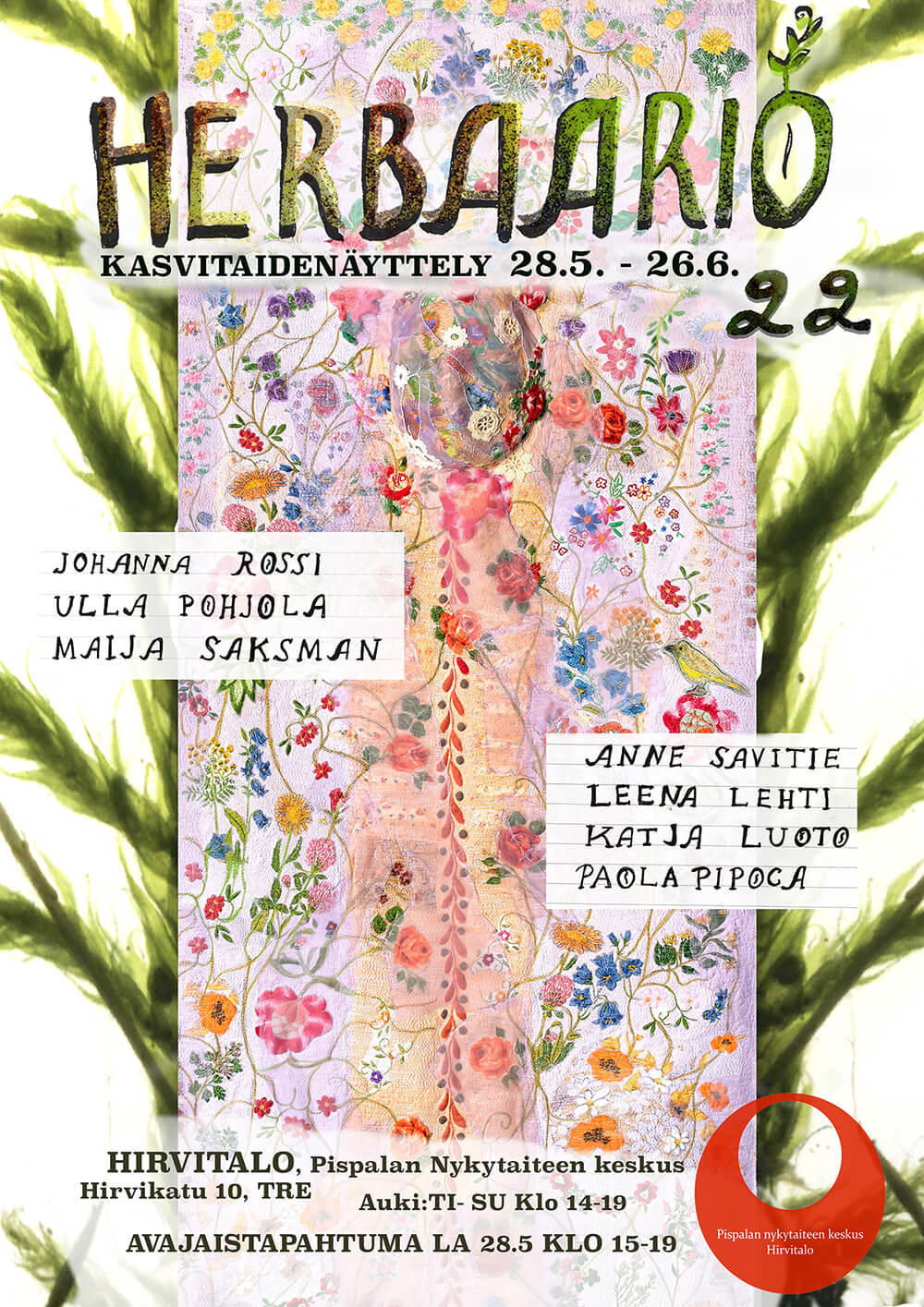 Herbaario 22, kasvitaiteen näyttely, ryhmänäyttely